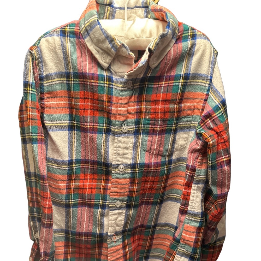 GUC boys JCREW size XS (4-5) flannel